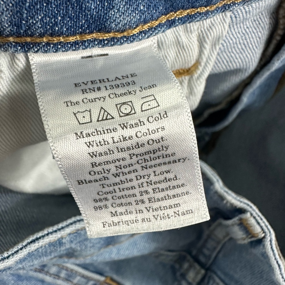 Everlane The Curvy Cheeky Jean Crop Size 32 - Picture 5 of 7